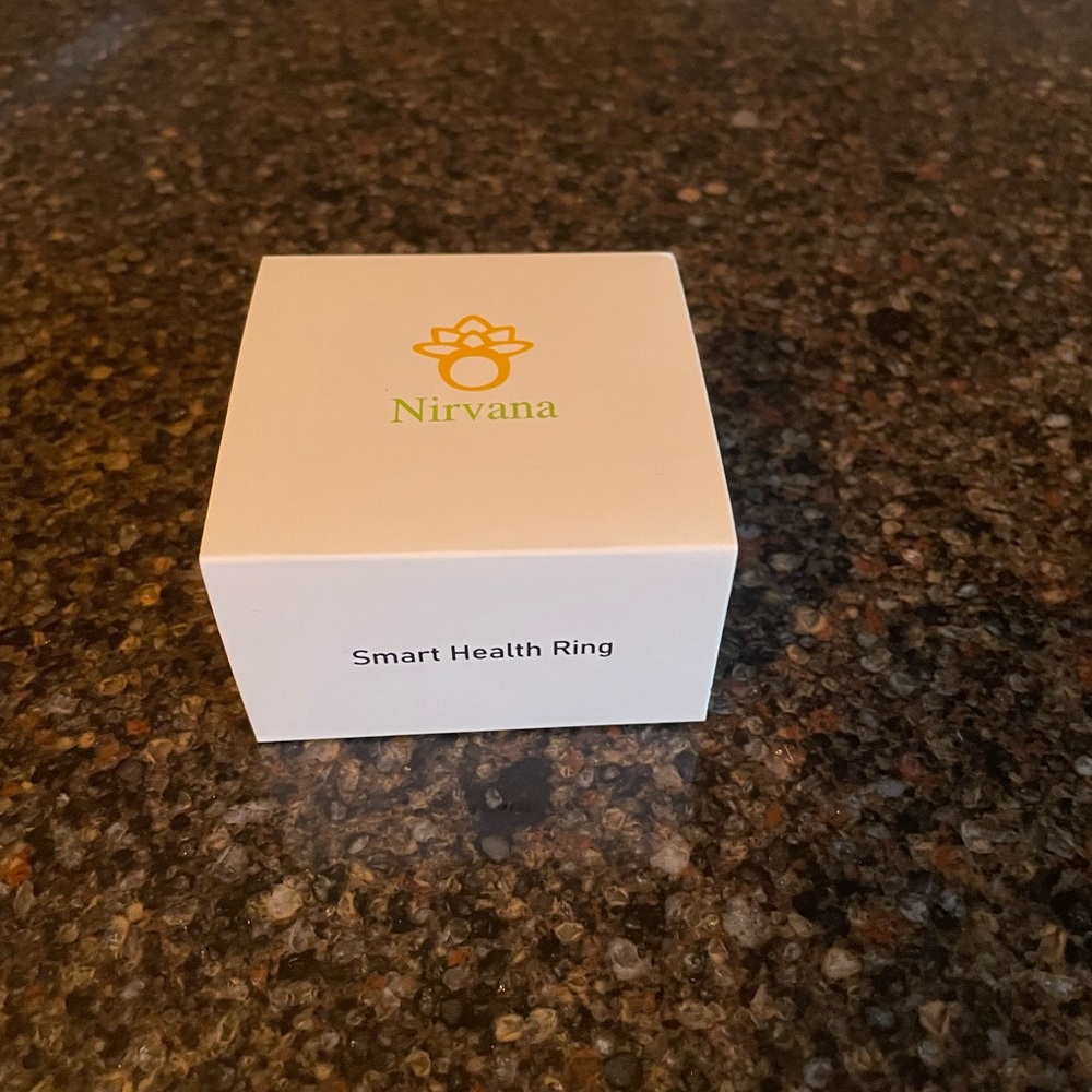 Nirvana Smart Health Ring size 10 New in Box